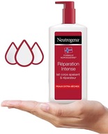 Neutrogena telové mlieko 400 ml Intense Repair (s dávkovačom)