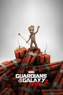 Plagát Guardians of the Galaxy Groot Dynamite 61x91,5