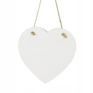 1PC Blank heart board Sign