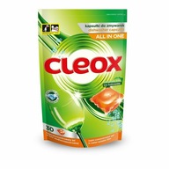 CLEOX All in one kapsule do umývačky riadu, 30 kusov