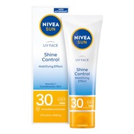 NIVEA SUN SHINE CONTROL Zmatňujúci opaľovací krém na tvár SPF 30 50 ml