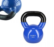 Kettlebell, liatinové závažie, potiahnutý vinylom, pohodlná rukoväť, 10 kg HMS KNV10