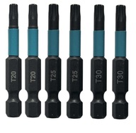 MAKITA TORX BIT SET T20 T25 T30 50MM