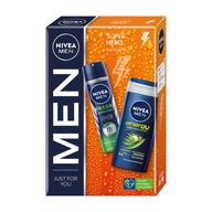 NIVEA MEN SUPER HERO Darčeková sada telovej kozmetiky pre mužov