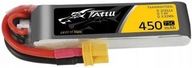 Batéria Tattu 450mAh 7,4V 75C 2S1P Long XT30