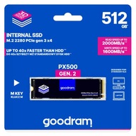 GOODRAM PX500 G2 SSD disk 512GB M.2 2000/1600MB/s