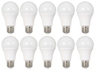 10x E27 LED žiarovka 10W = 80W SMD teplá prémiová