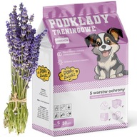 ABSORPČNÉ PODLOŽKY PREMIUM HYGIENICKÉ PODLOŽKY NA ČIERANIE PSA 60x45 50 KS