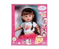 Baby born - Sister Style & Play brunetka 43cm