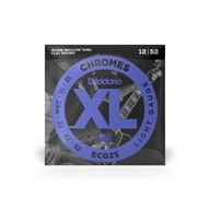 D'Addario Chromes Flatwound Light struny 12-52 ECG25