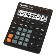 Eleven Calculator SDC664S, čierna, stolová, 16 miest na sedenie, duálne napájanie,