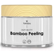 Infinity Bamboo Bamboo scrub 500 ml makadamiový olej Vegan scrub Yokaba