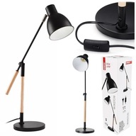 LED stolná nočná lampa LOFT čierna, 60 cm