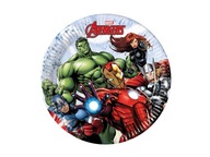 Avengers narodeninové taniere - 20 cm, 8 ks č.4