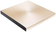 Tenká USB-C zlatá DVD napaľovačka ASUS ZenDrive U8M
