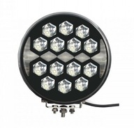 LED cestný svetlomet + LED pozícia 7480lm 12V 24V