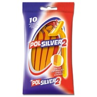 Jednorazový holiaci strojček Polsilver 10 ks.