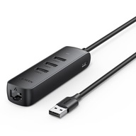 UGREEN ADAPTÉR HUB ADAPTÉR USB-C RJ45 3x USB