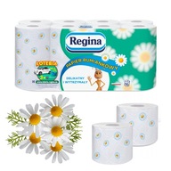 REGINA Camomile toaletný papier 16 roliek MEGA VOŇANÝ HRUBÝ EFEKTÍVNY