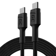 GC kábel USB-C 60 W kábel Typ USB-C – USB-C 200 cm rýchle nabíjanie