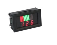 Indikátor nabitia batérie 6V-66V+Voltmeter