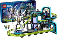 LEGO CITY 60421 ROBOT SVETOVÝ PARK SO súpravou kociek ROLLERCOASTER pre deti