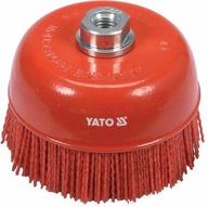 YATO HEAD BRUSH 125mm M14 NYLON RED