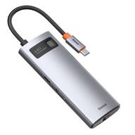 Baseus 6v1 multifunkčný rozbočovač USB typu C