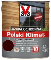 V33 Azure Polish Climate 10 rokov ochrany mahagón 2,5L