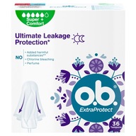 O.B. Tampóny ExtraProtect Super+ Comfort 36 ks. P1