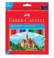 Faber Castell ceruzkové pastelky 48 farieb + tep