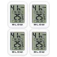 4X METEOROLOGICKÁ STANICA POČASIE HYGROMETER IZBOVÝ TEPLOMER MIGNETOVÝ MINI SET