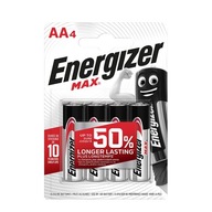 BATÉRIE ENERGIZER MAX AA LR6, 4 ks.