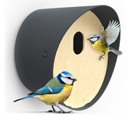 MODERNÁ CHATA HOME HOTEL BIRDHOUSE CAPI EUROPE ANTRACITOVÝ OVÁL