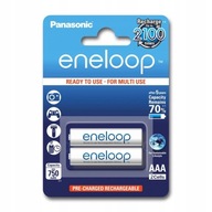 PANASONIC ENELOOP dobíjacie batérie AAA 750mAh 2 ks BLI