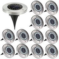 12x LAMPA NA SOLÁRNY POHON 16 LED HNACÍCH LAMP