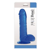 Dildo-FALLO JELLY REAL RAPTURE BLUE 10