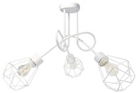 EDISON BRILLIANT BIELA ​​LED STROPNÁ LAMPA LUSTER