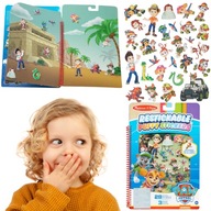 Konvexné nálepky z džungle MELISSA&DOUG Paw Patrol