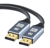 Kábel DisplayPort 1.4 DP-DP 8K60Hz 4K 3m