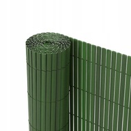 PVC rohož 1x5 m zelený krycí balkónový plot