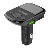 LDNIO AUTO FM BLUETOOTH VYSIELAČ 2X USB AUX S LIGHTNING KÁBLOM 1M