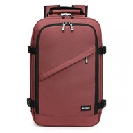 Batoh do lietadla 40x20x25 Ryanair WizzAir Cabin Red 20L Expander