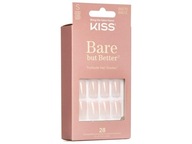 Umelé nechty KISS Bare But Better - Trunude (veľkosť S) 1 balenie (28 ks)