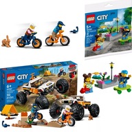 SÚPRAVA LEGO CITY 60387 TERÉNNE DOBRODRUŽSTVÁ + LEGO 30588 ZDARMA