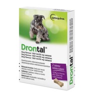 DRONTAL FLAVOUR TABLETY PRE DEWORKING DOG 2tabl