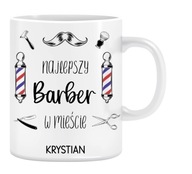 BARBER hrnček NAJLEPŠÍ BARBER V MESTE + akékoľvek meno