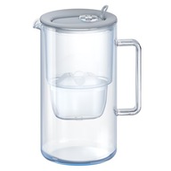 Sklenená filtračná kanvica Aquaphor Glass 2,5 l s vložkou Maxfor+ MG, šedá