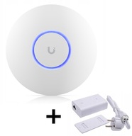 Ubiquiti UniFi U6+ (U6 PLUS) WiFi 6 AX Access Point + UBNT POE NAPÁJANIE