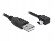 USB 2.0 - mini USB KÁBEL 2m UHLOVÝ miniUSB KÁBEL